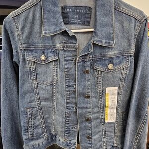 The Limited Blue Denim Jean Jacket Size Med